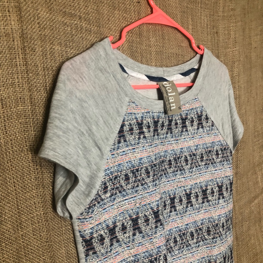 Dolan Anthropologie Crop Top XS Knit Short Sleeve - Picture 2 of 8